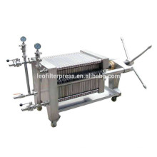 Leo Filter Press Stainless Steel Plate and Frame Hydraulic Filter Press